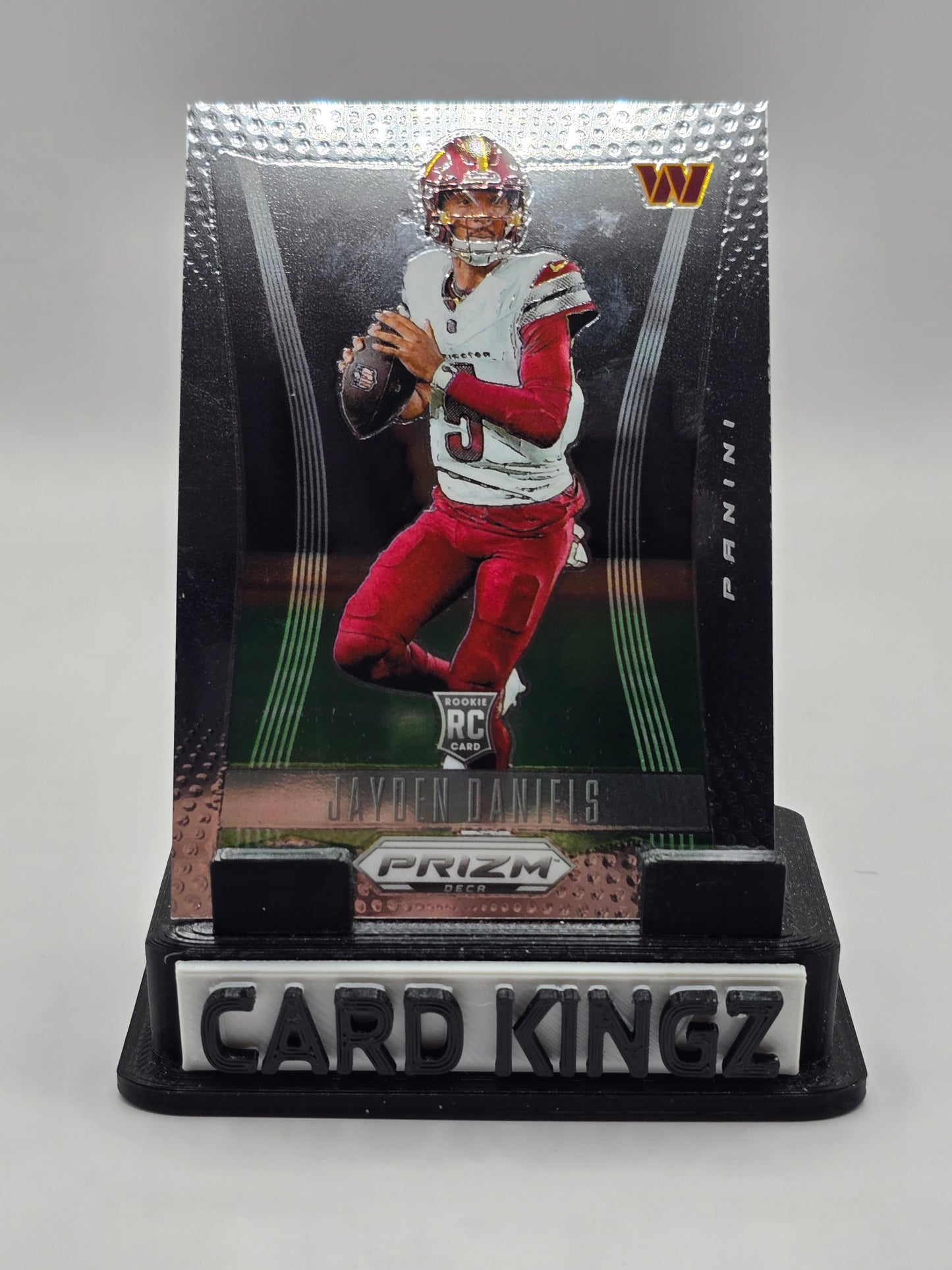 2024 Panini Prizm Jayden Daniels Rookie Card RC #347 Prizm Commanders