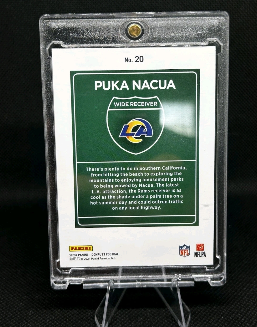 2024 Panini Donruss - Downtown! Puka Nacua #20