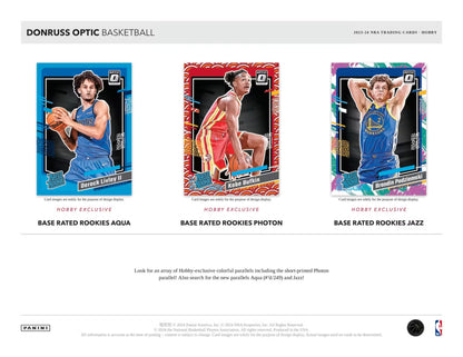 2023–24 Panini Donruss Optic Basketball Hobby Box Break