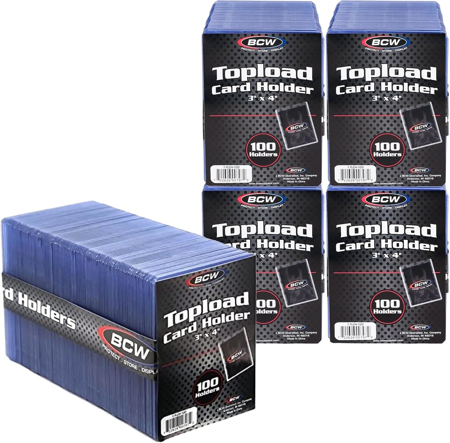 3x4 Toploaders for Standard Size Trading Cards