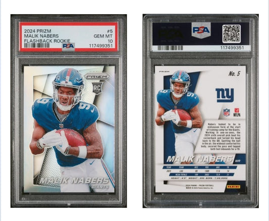 2024 PANINI PRIZM PRIZM FLASHBACK ROOKIE #5 MALIK NABERS